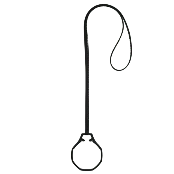 ROYAL POP - LEATHER LANYARD OCHO NEGRO