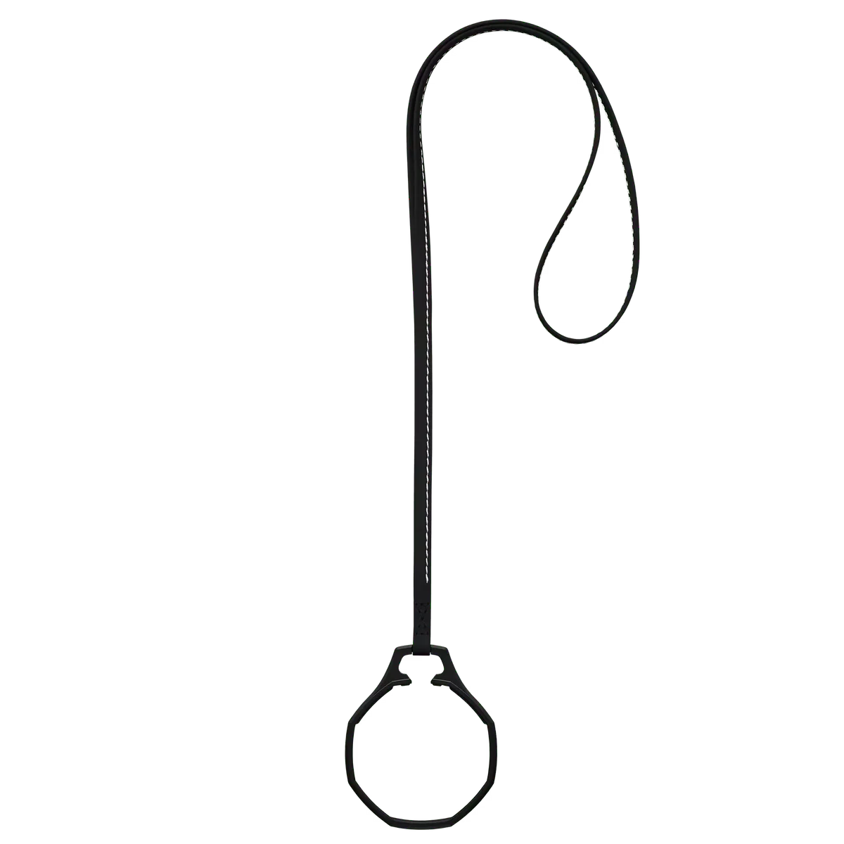 ROYAL POP - LEATHER LANYARD OCHO NEGRO