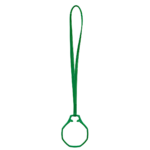ROYAL POP - LEATHER LANYARD GREEN EIGHT