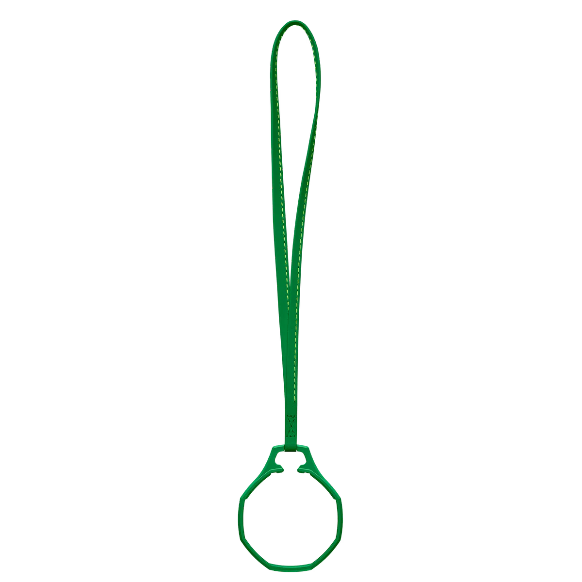 ROYAL POP - LEATHER LANYARD GREEN EIGHT